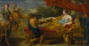 Classical Scene With A Queen Being Offered Jewelry
