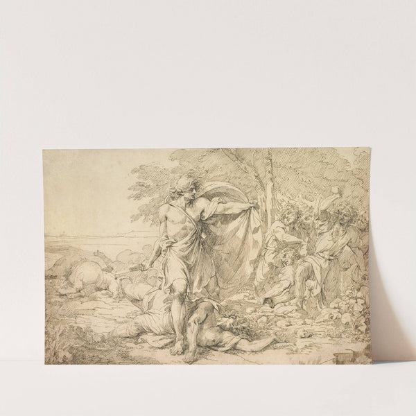 Classical Subject; Possibly the Aftermath of a Battle by John Hamilton Mortimer