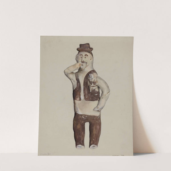 Clay Indian Doll - Saguna by Jane Iverson