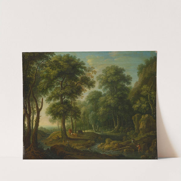 Clearance at the Skirts of a Forest by Philipp Hieronymus Brinckmann
