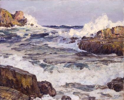 Clearing after September Gale–Maine Coast (ca. 1924)