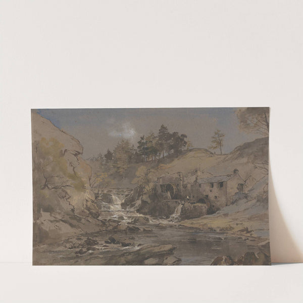 Cleghorn Mills in Ruins by Edmund Marriner Gill