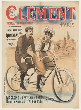 Clément, Paris. Société des vélocipèdes Clément (1895)