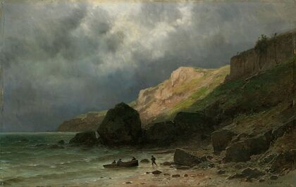 Cliff In Dinard, Near St-Malo, Brittany