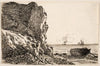 Cliffs and Sea, Sainte-Adresse (c. 1864)