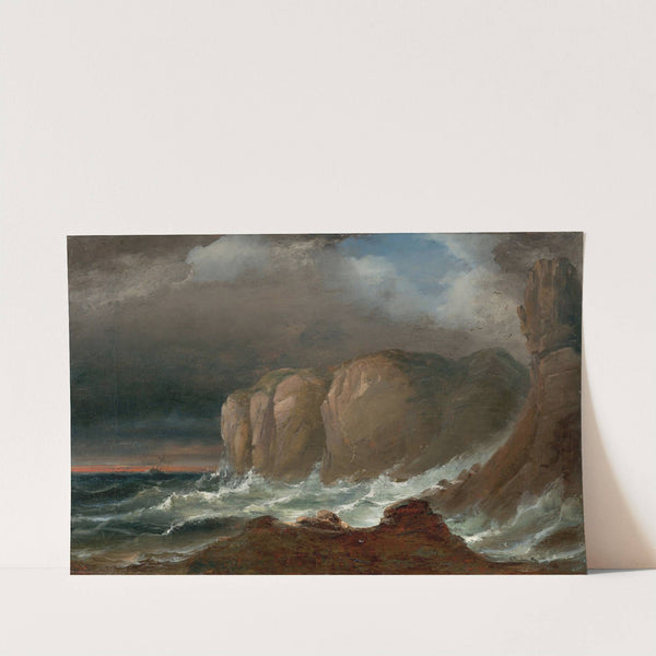 Cliffs by the Coast of Northern Norway by Peder Balke