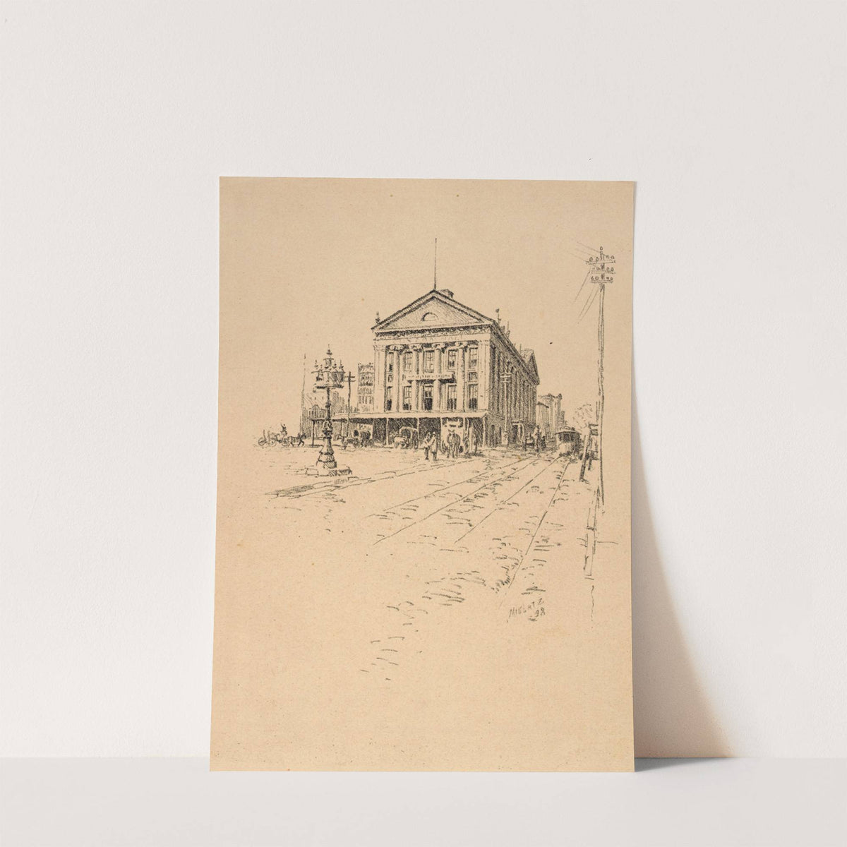 Clinton Hall (1898) by Charles Frederick William Mielatz