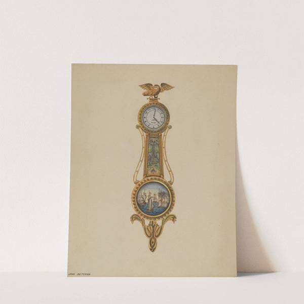 Clock (c. 1938) by John Dieterich