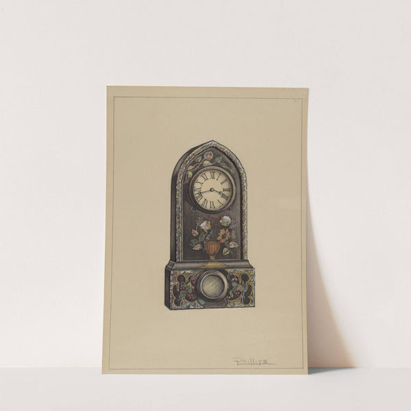 Clock by Lawrence Phillips