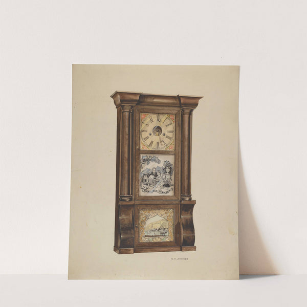 Clock by Walter W. Jennings