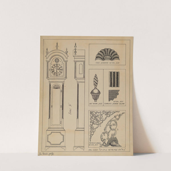 Clock Case (c. 1936) by John Dieterich