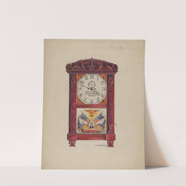 Clock, Eight Day by Walter W. Jennings