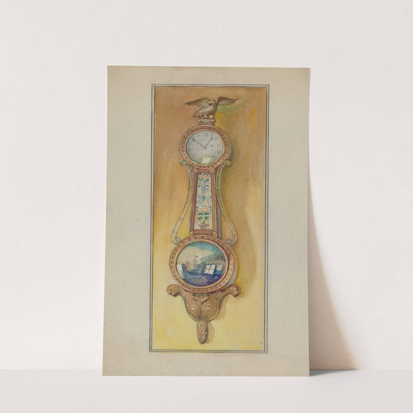 Clock, Girandole by George Loughridge