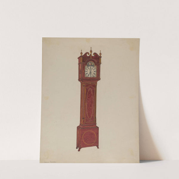Clock, Tall by Virginia Richards
