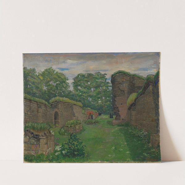 Cloister Ruins at Hovedøya by Anders Castus Svarstad
