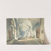 Cloisters in a Nunnery by Simon Quaglio