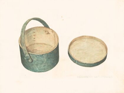 Clothes Pin Basket