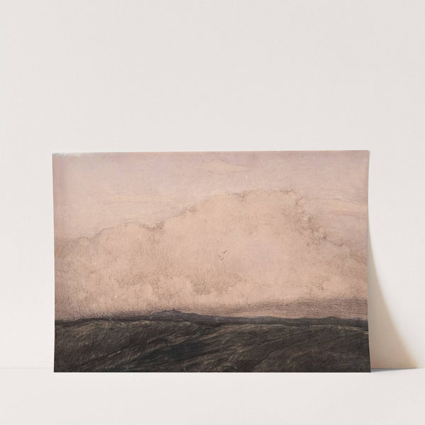 Cloud Formation over Mountain by Karl Nordström