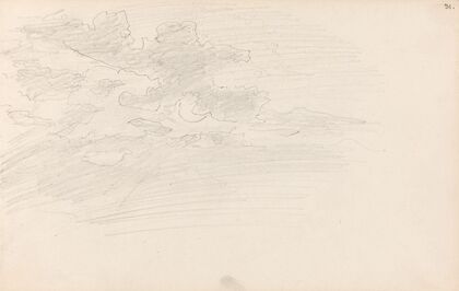 Cloud study (1850s)