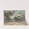 Cloud Study - Stormy Sunset by John Constable