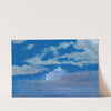 Cloud Study With Mountain Peak (19th century) by Albert Bierstadt