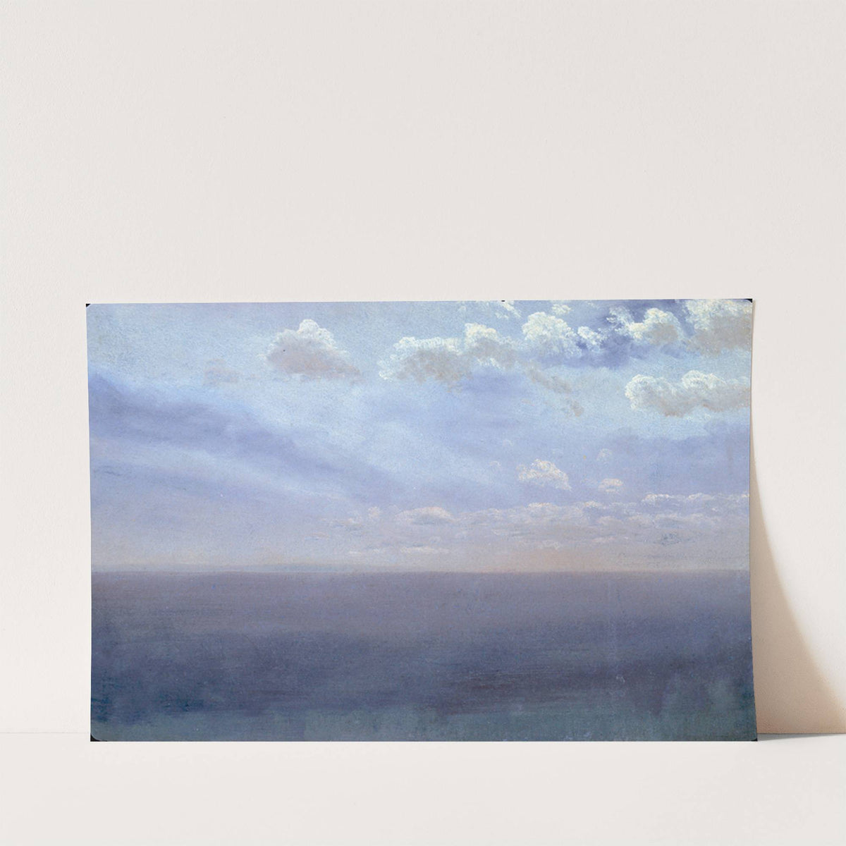 Cloud Study with Sea and Sky (19th century) by Albert Bierstadt