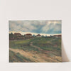 Cloudburst over the village by Jakob Koganowsky