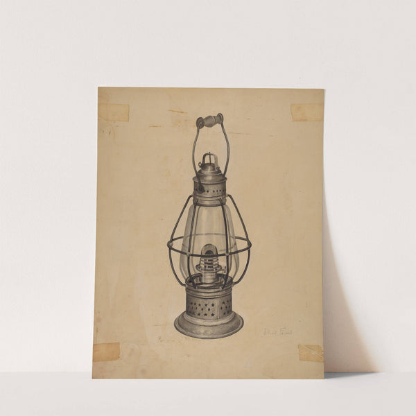 Coal Oil Lantern by Alfred Farrell