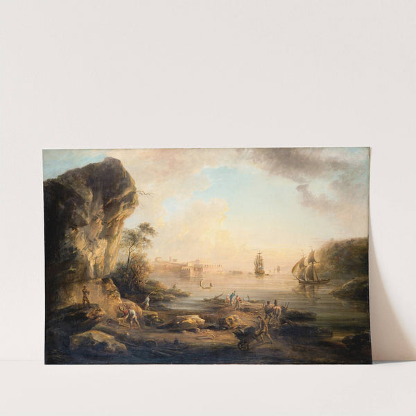 Coast Landscape by Elias Martin