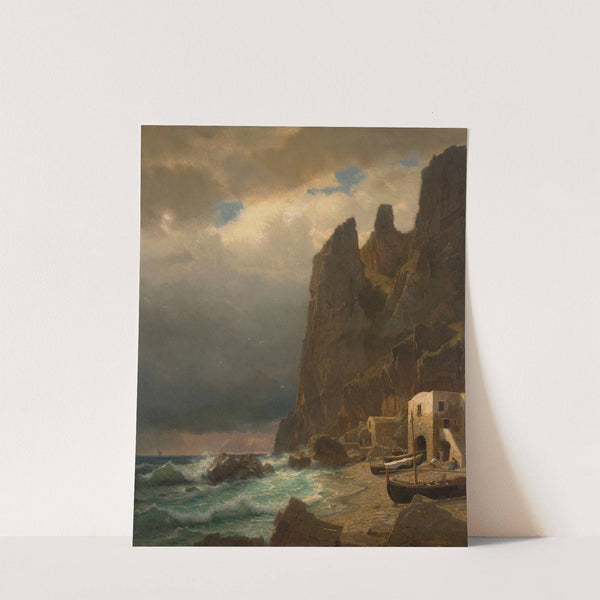 Coast of Capri (1873) by William Stanley Haseltine