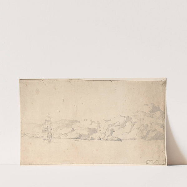 Coast Scene (mid-17th–early 18th century) by Willem van de Velde the Younger