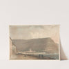 Coastal English Settlement Surrounded by Mountains by Samuel Davis