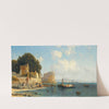 Coastline Near Sorrento (1857) by Alexey Petrovich Bogolyubov