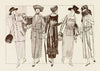 Coat, suit and frock carry on the straight way