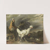 Cock, a Hen and other Poultry by Pieter Jansz. van Ruyven