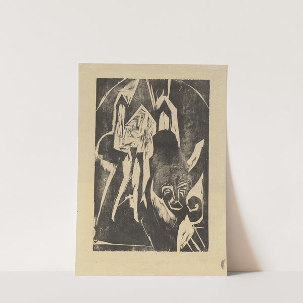 Cocotte on the Street 2 (1915) by Ernst Ludwig Kirchner