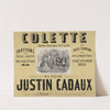 Colette. Opéra-comique en 3 actes&#8230; Paroles de Mr de Planard. Musique de J. cadaux (1853) by Victor Coindre