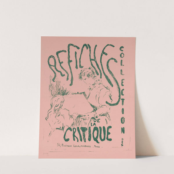 Collection des Affiches de la Critique 50, Boulevard Latour-Maubourg- Paris (1890-1900) by Marc Marie Georges Mouclier