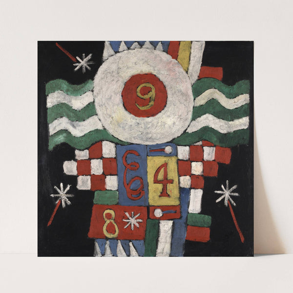 Collection of Numbers, Designs and Letters Seen by Me at the Beginning of the War in Berlin–Military in Nature (ca. 1915) by Marsden Hartley