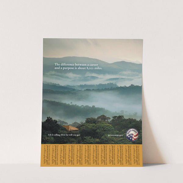 College Poster by Peace Corps