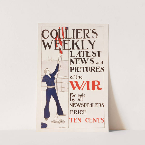 Collier&#039;s weekly latest news and pictures of the war for sale by all newsdealers by Penrhyn Stanlaws