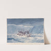 Collision Between the Erebus & Terrror to Windward of Icebergs, 13th March 1842 by Charles Hamilton Smith