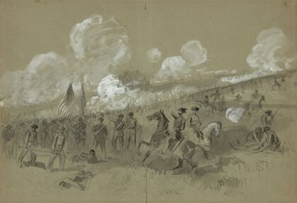 Colonel Burnside’s brigade at Bull Run
