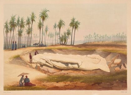 Colosse de Memphis (Colossus of Memphis) (1841)