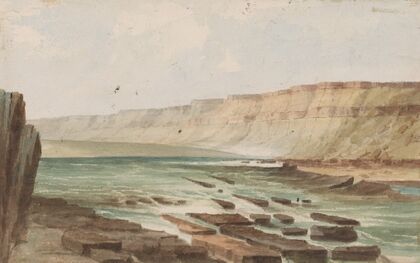 Columbia River Mouth of Des Shutes