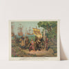 Columbus taking possession of the new country (1893) by Louis Prang & Co.