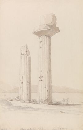 Columns in the Island of Aegina, Temple of Venus — size preview