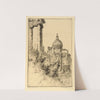 Columns, Roman Forum by Bertha Jaques