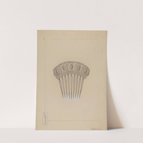 Comb by Erwin Schwabe