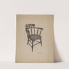 Comb Back Chair by Claude Marshall